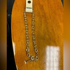 Gold plated necklace by Anthropologie